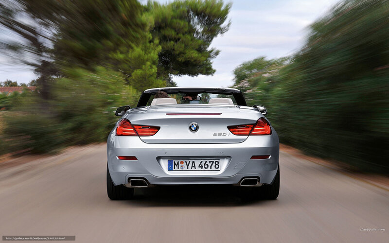 Silver BMW Convertible — Dynamic