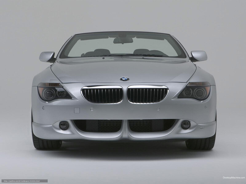 silver bmw convertible front view