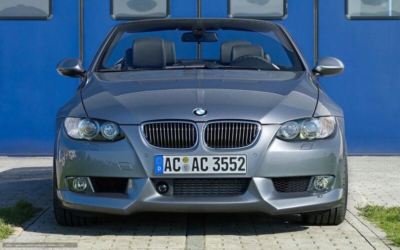 Silver Bmw Convertible — Gray