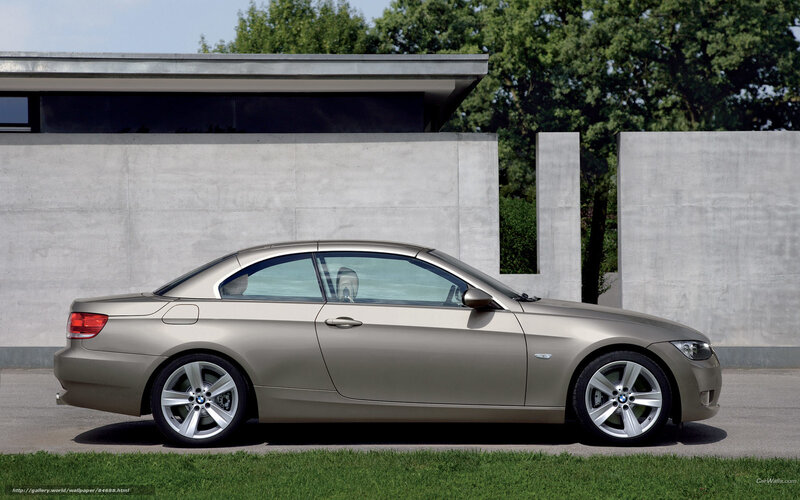 Silver BMW Convertible — Serene, Afternoon, Photograph, Car, Building