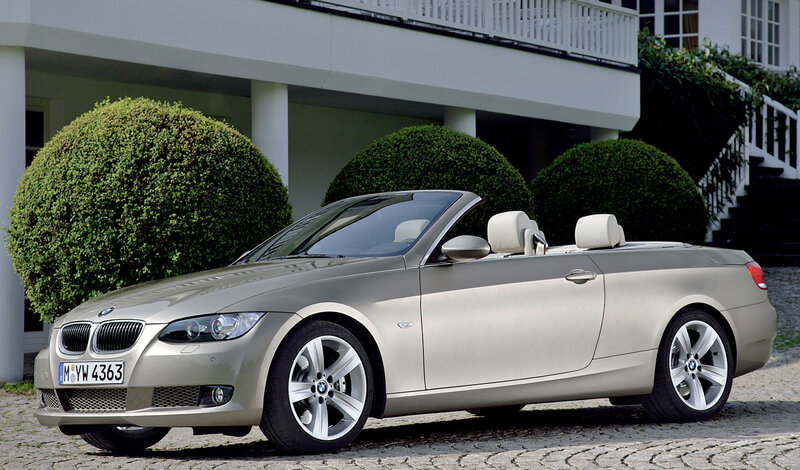 Silver BMW Convertible — Serene, Afternoon, Photograph, Car, House