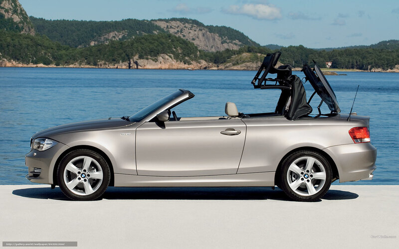 Silver Bmw Convertible — Serene, Afternoon, Photograph, Car, Water