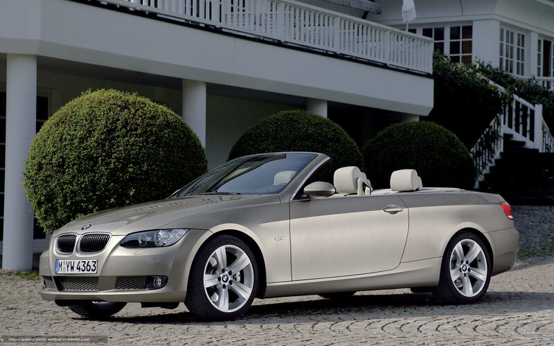 Silver BMW Convertible — Serene, Afternoon, Photograph