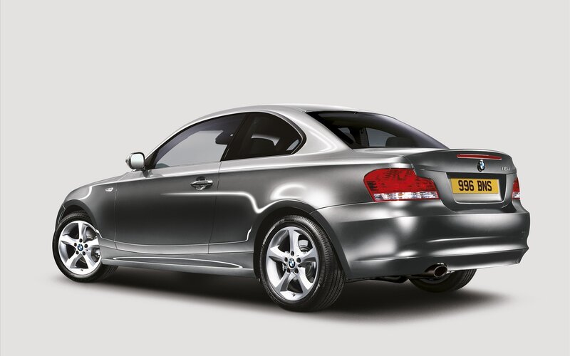silver bmw coupe
