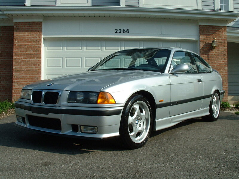 Silver BMW Coupe — Calm, Afternoon, Photograph