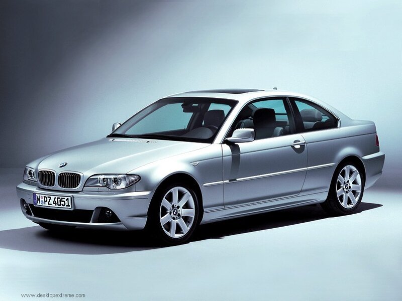 silver bmw coupe car