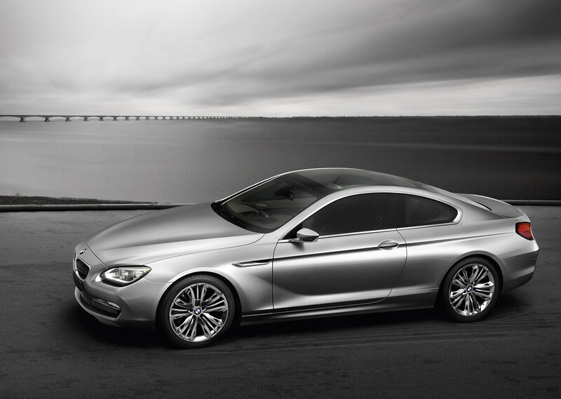 Silver BMW Coupe — Dramatic, Photograph, Car, Bridge, Water
