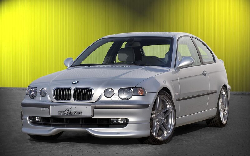 Silver BMW Coupe — Dramatic, Photograph, Car, Wall