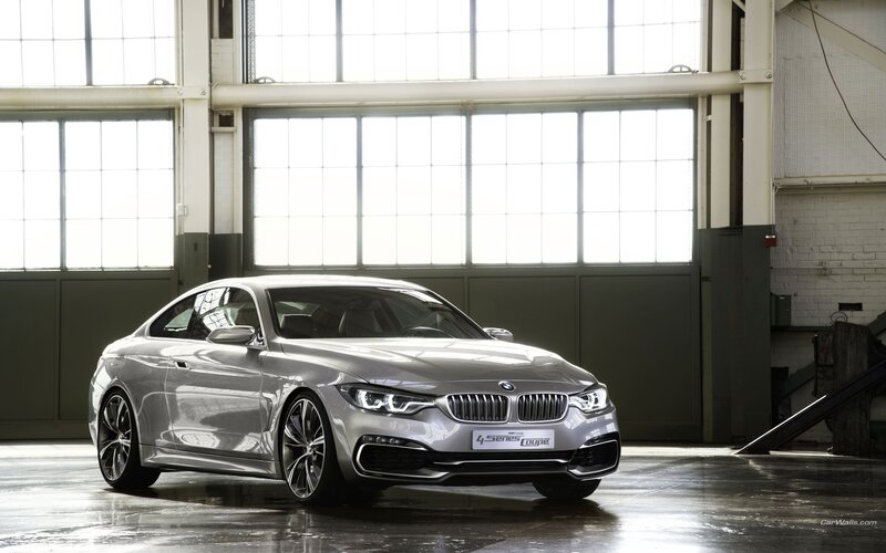 Silver BMW Coupe — Dramatic, Photograph, Car, Windows, Factory