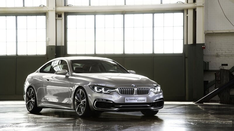Silver BMW Coupe — Dramatic, Photograph, Car, Windows, Floor