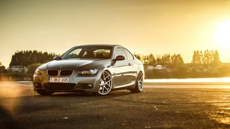 Silver BMW Coupe — Gold