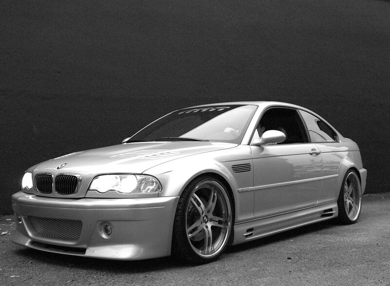 Silver BMW Coupe — Gray, Dramatic, Photograph, Car, Wheel