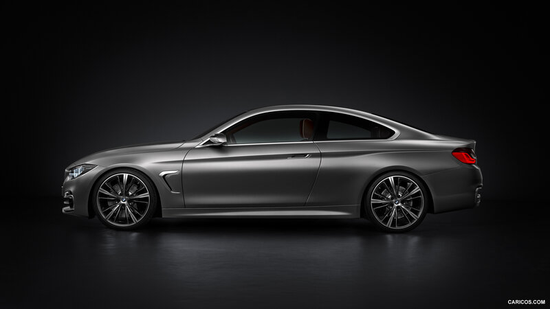 Silver BMW Coupe — Gray, Dramatic, Photograph, Car, Wheels