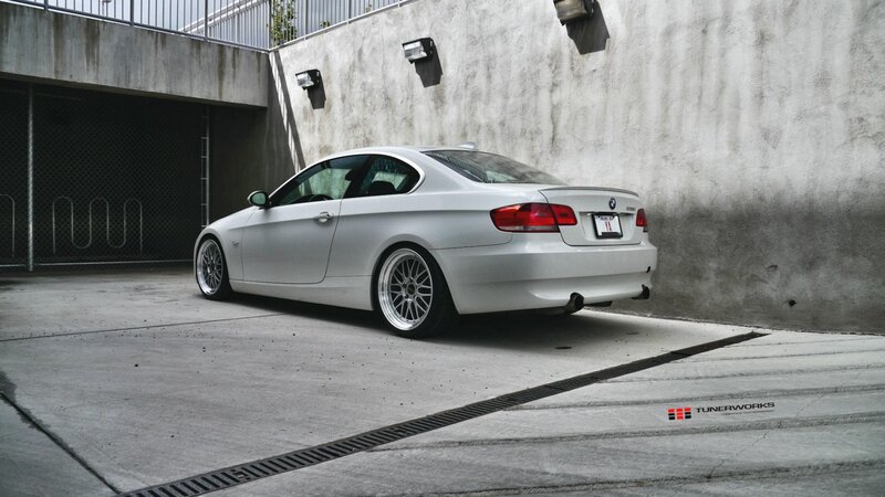 Silver BMW Coupe — Gray, Neutral, Afternoon