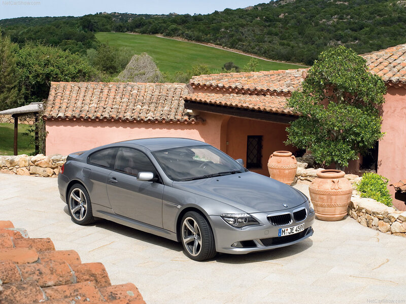Silver BMW Coupe — Gray, Serene