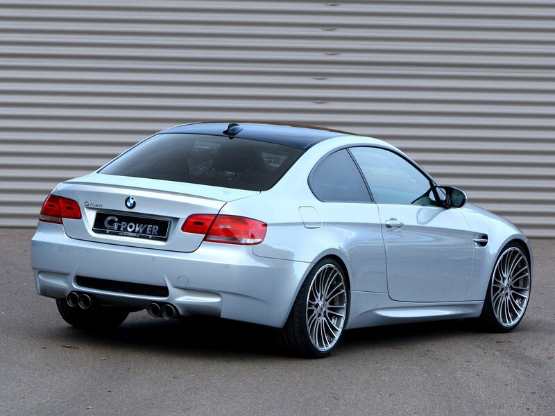 Silver BMW Coupe — Neutral, Photograph, Car, Exhaust