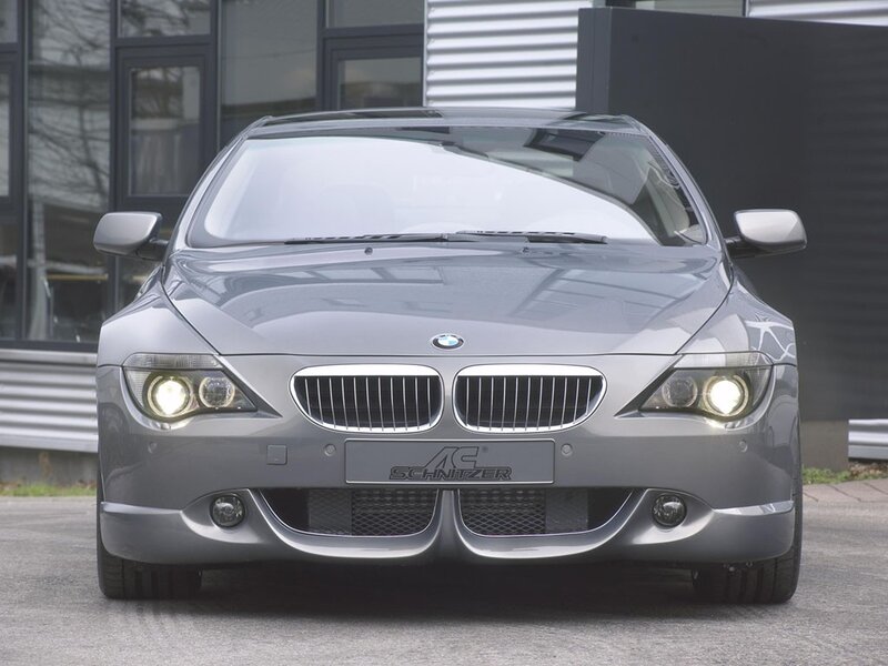 silver bmw coupe with schnitzer badge