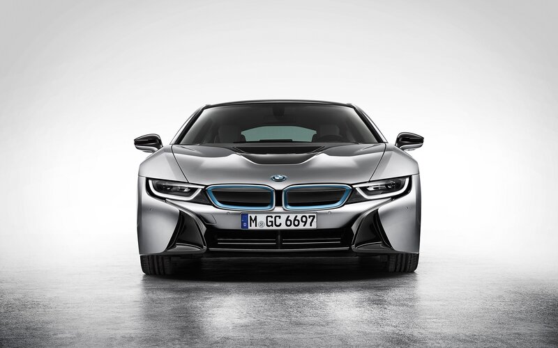 Silver BMW I8 Car — Neutral