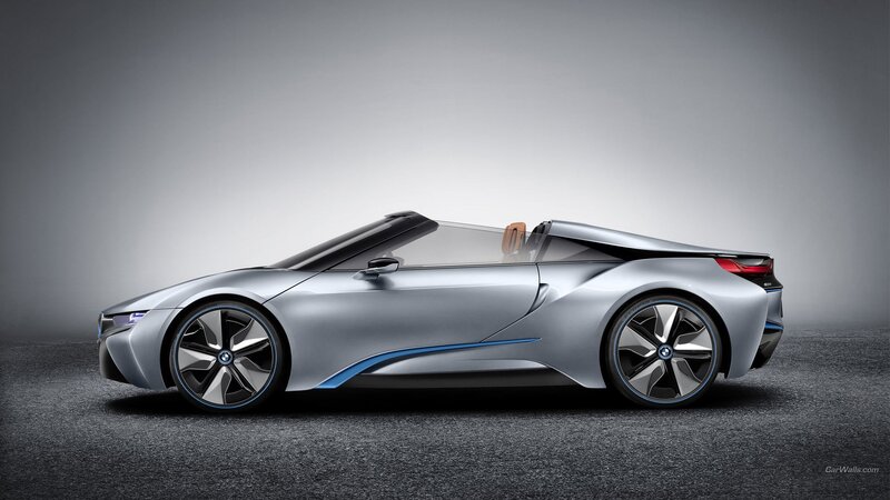 silver bmw i8 roadster