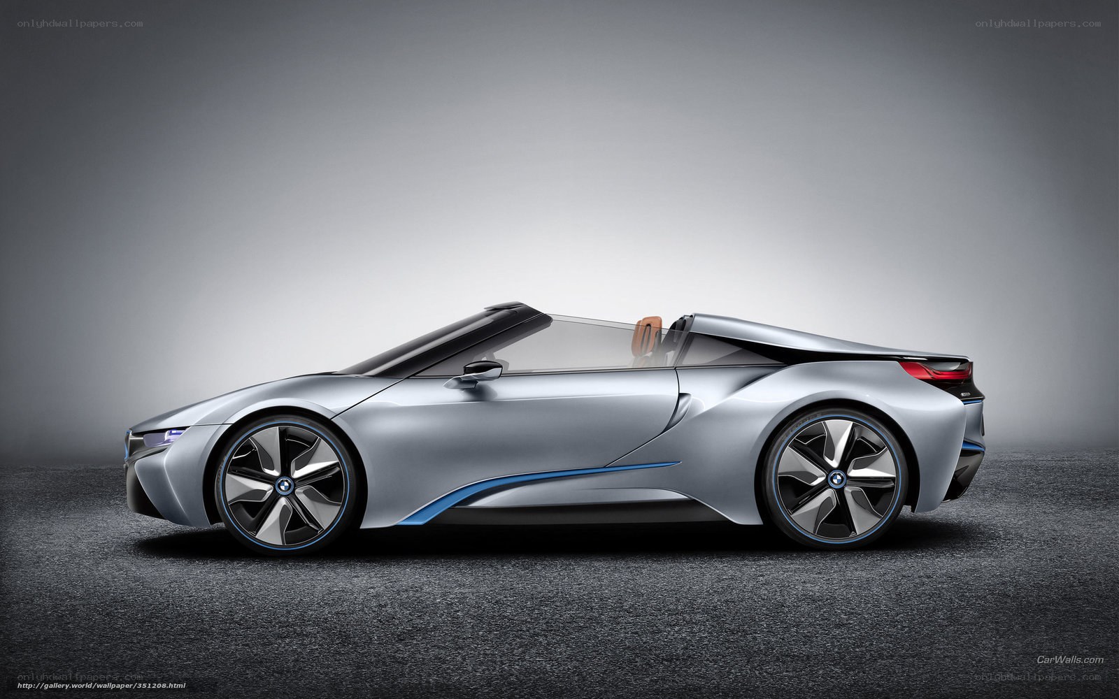 silver bmw i8 roadster