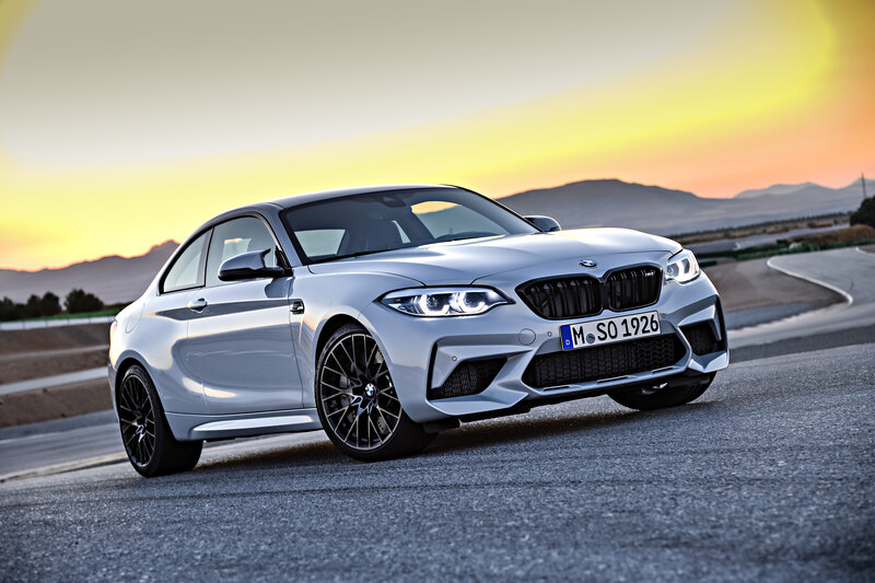 Silver BMW M2 Coupe