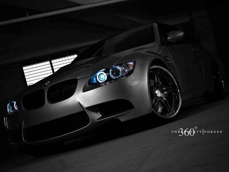 Silver Bmw M3 — Black