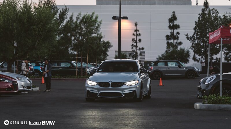 Silver BMW M3 Car — Gray, Dramatic, Sunset, Photograph
