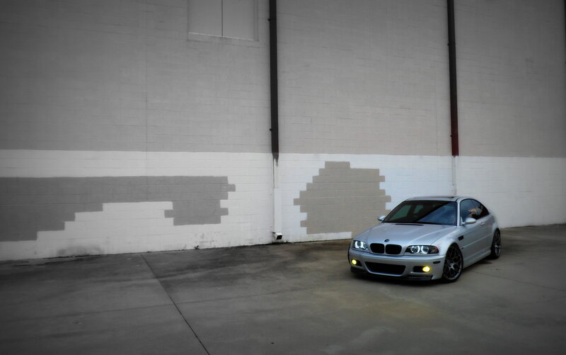 Silver Bmw M3 Car — Gray