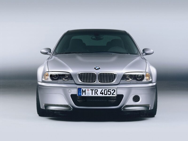 Silver BMW M3 Car — Neutral, Photograph, License Plate, Headlights