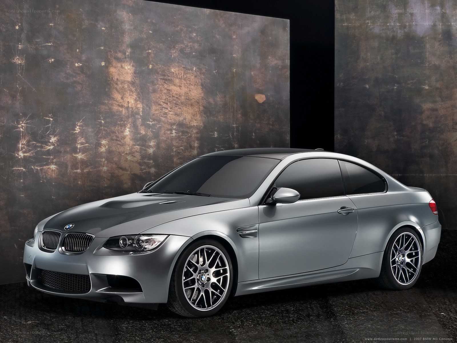 Silver BMW M3 Concept