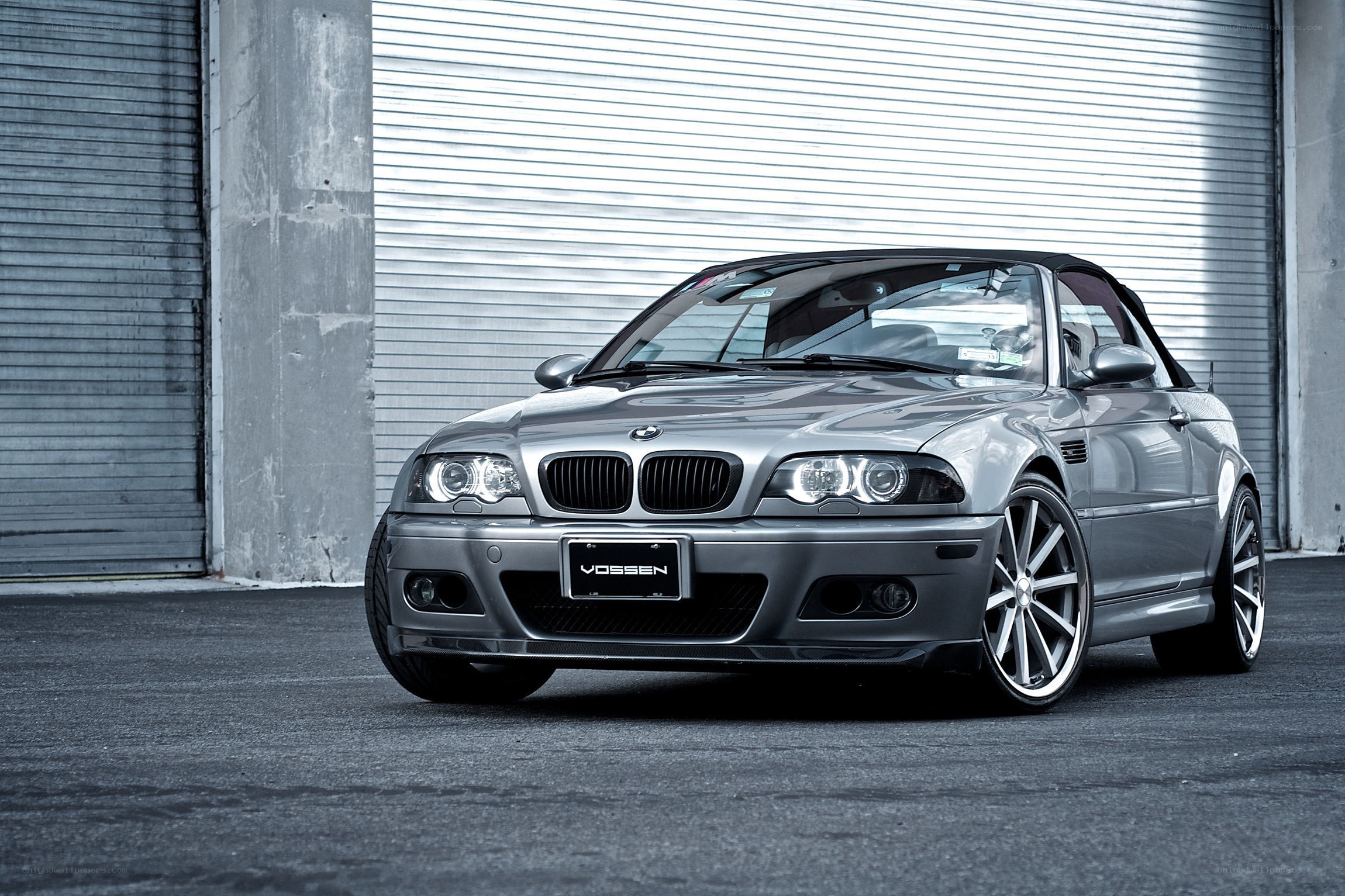 Silver BMW M3 Convertible