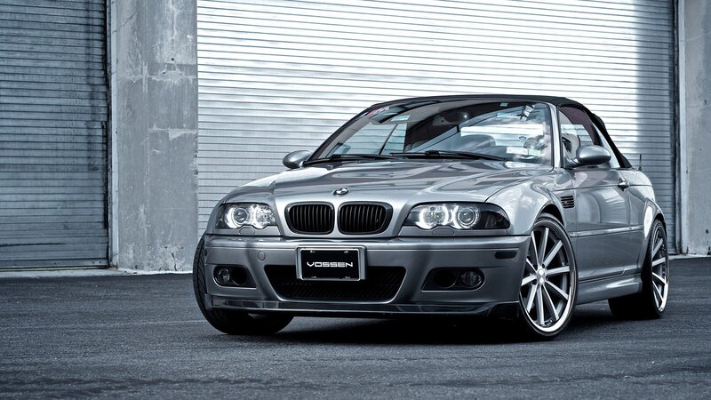 Silver Bmw M3 Convertible — Gray