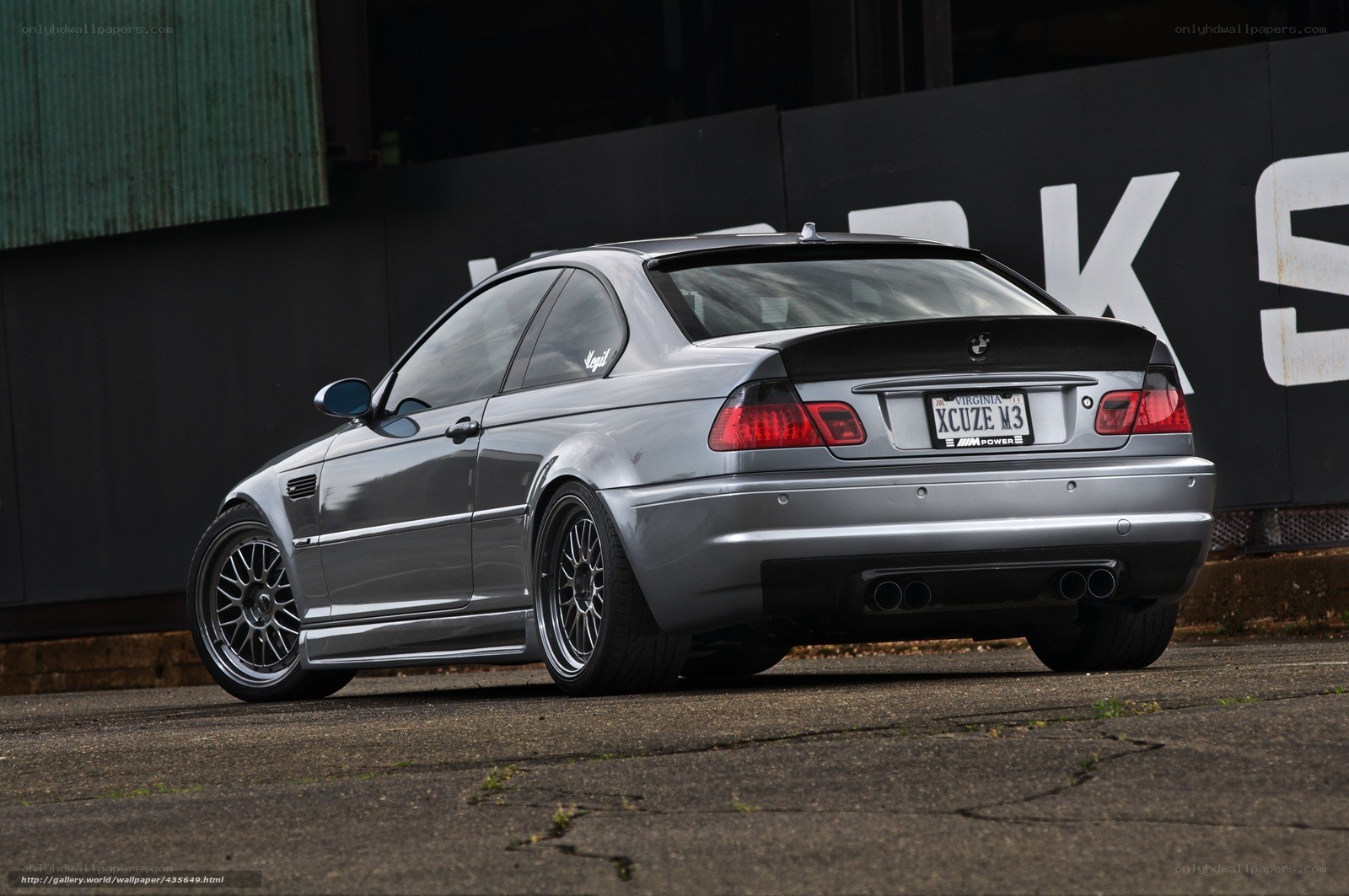 silver bmw m3 coupe