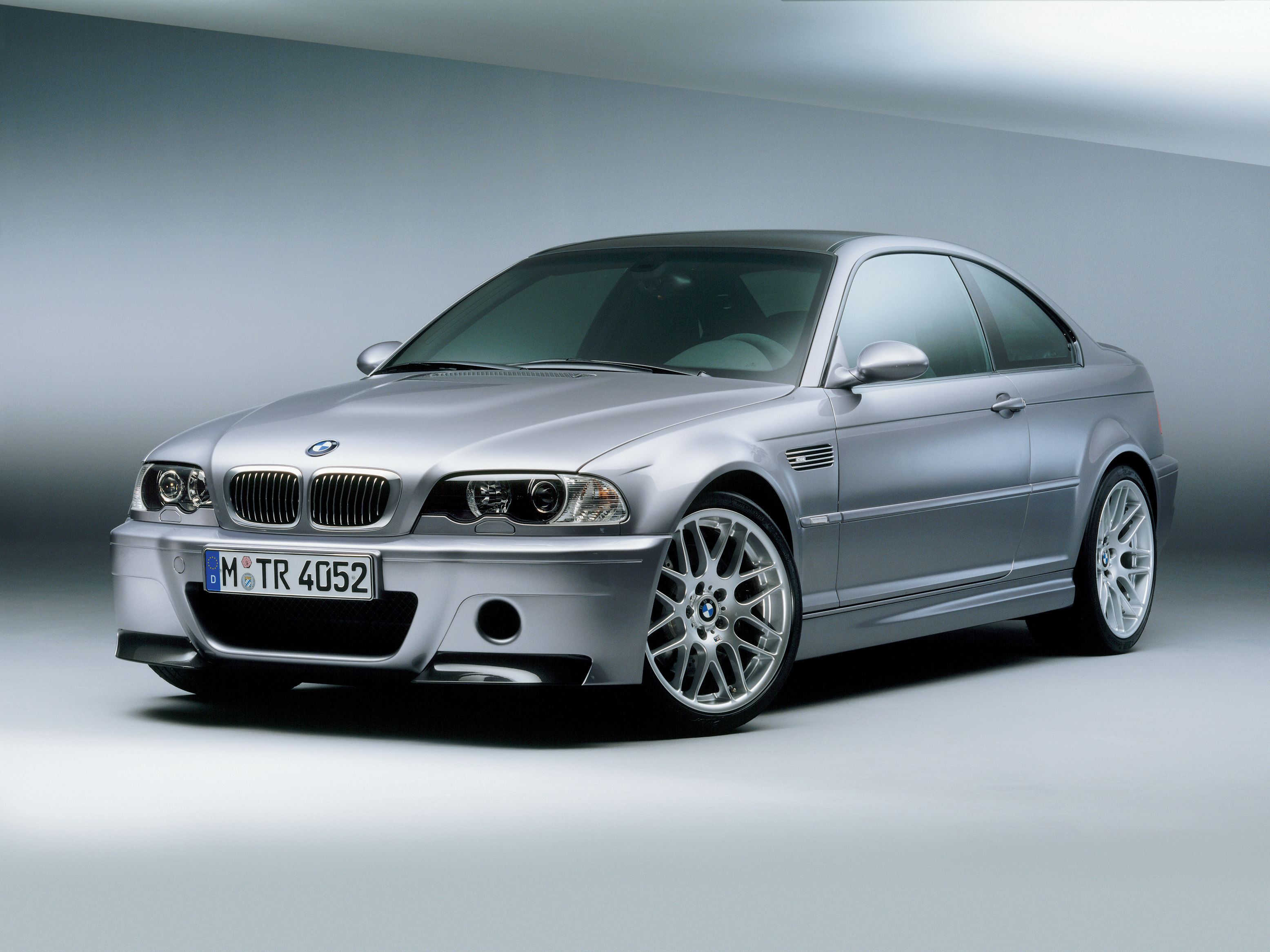 Silver BMW M3 Coupe