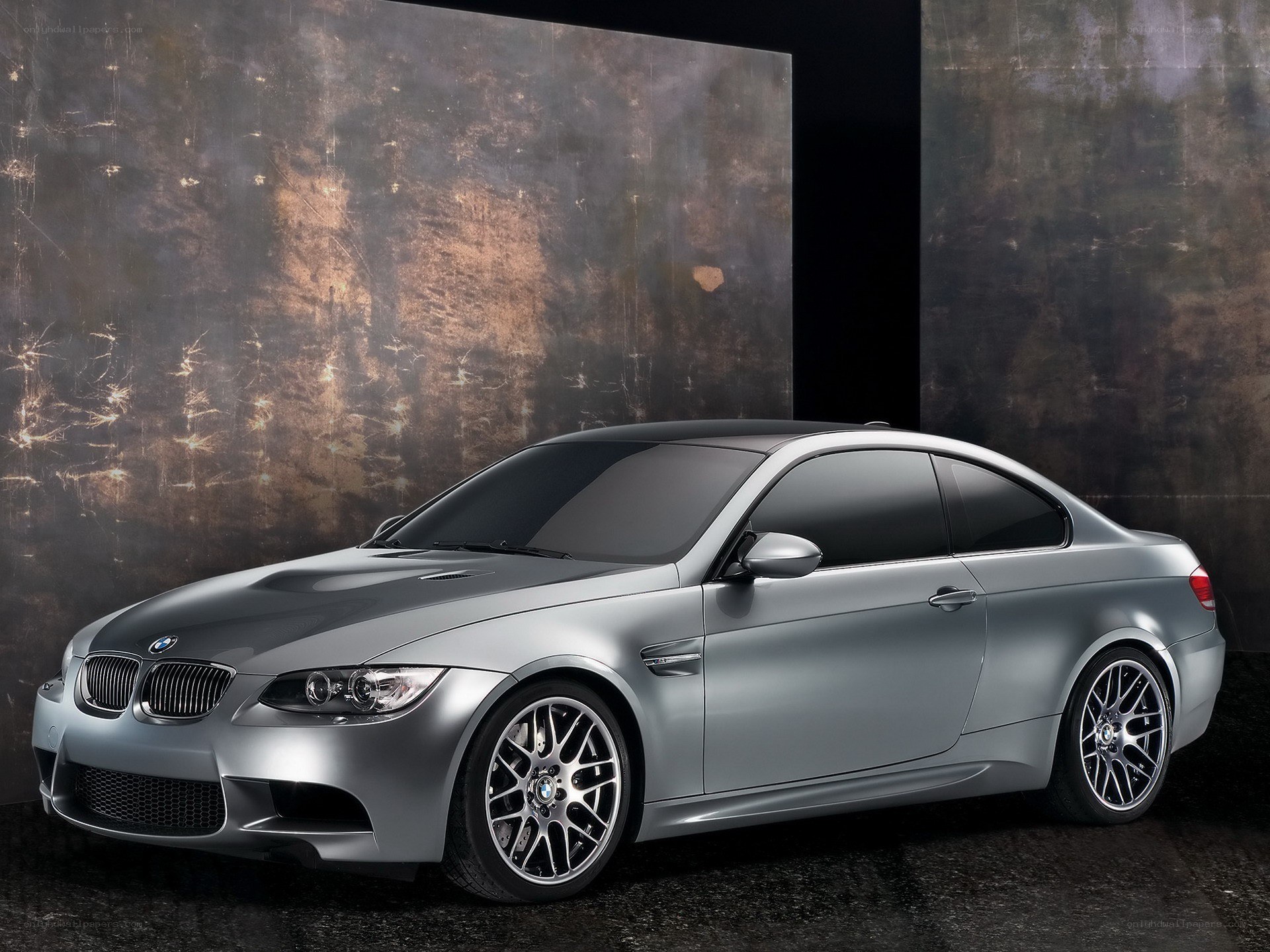 Silver BMW M3 Coupe