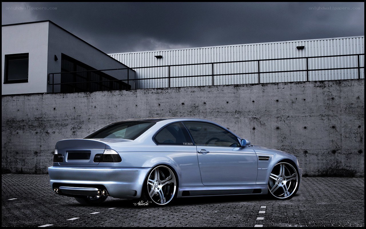 silver bmw m3 coupe