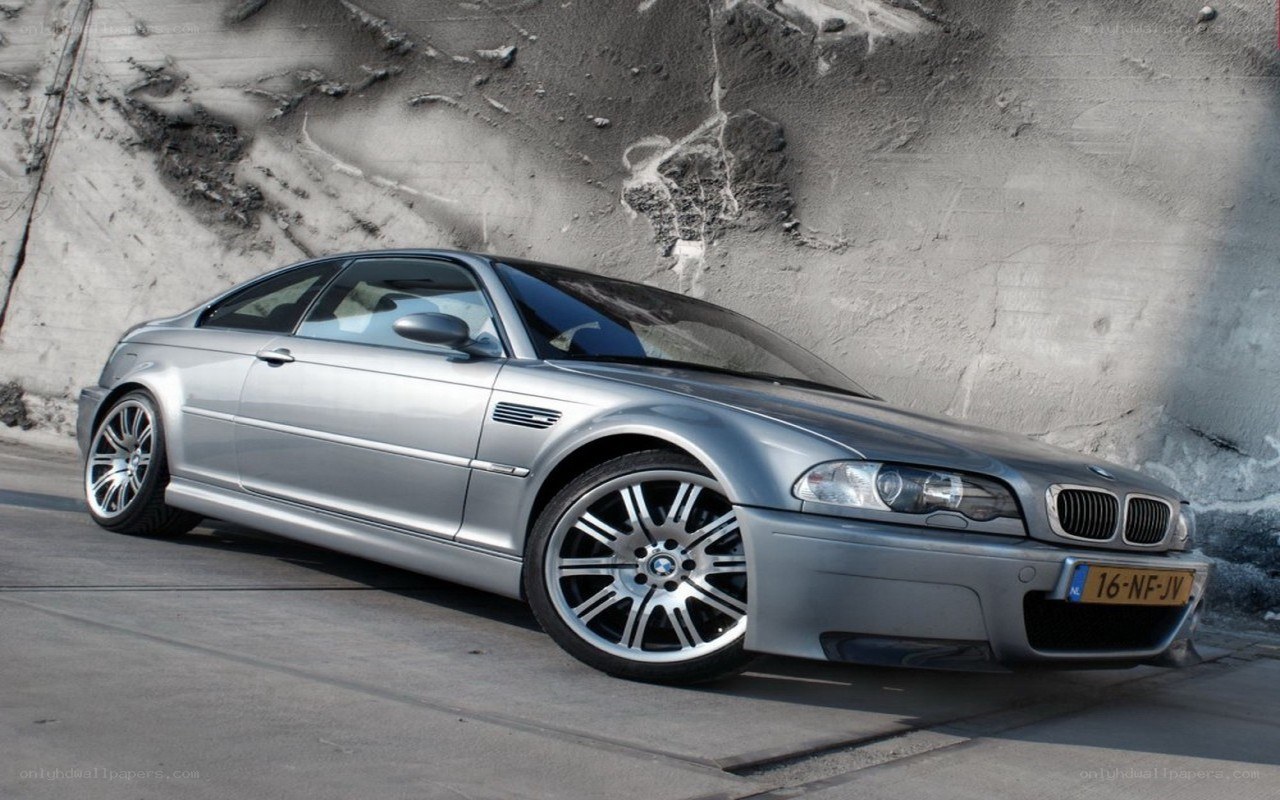 silver bmw m3 coupe