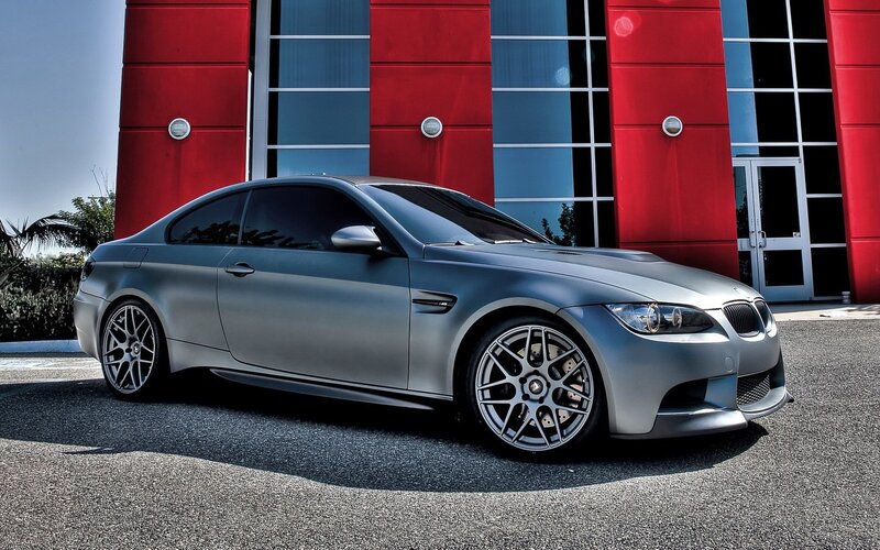 silver BMW M3 coupe