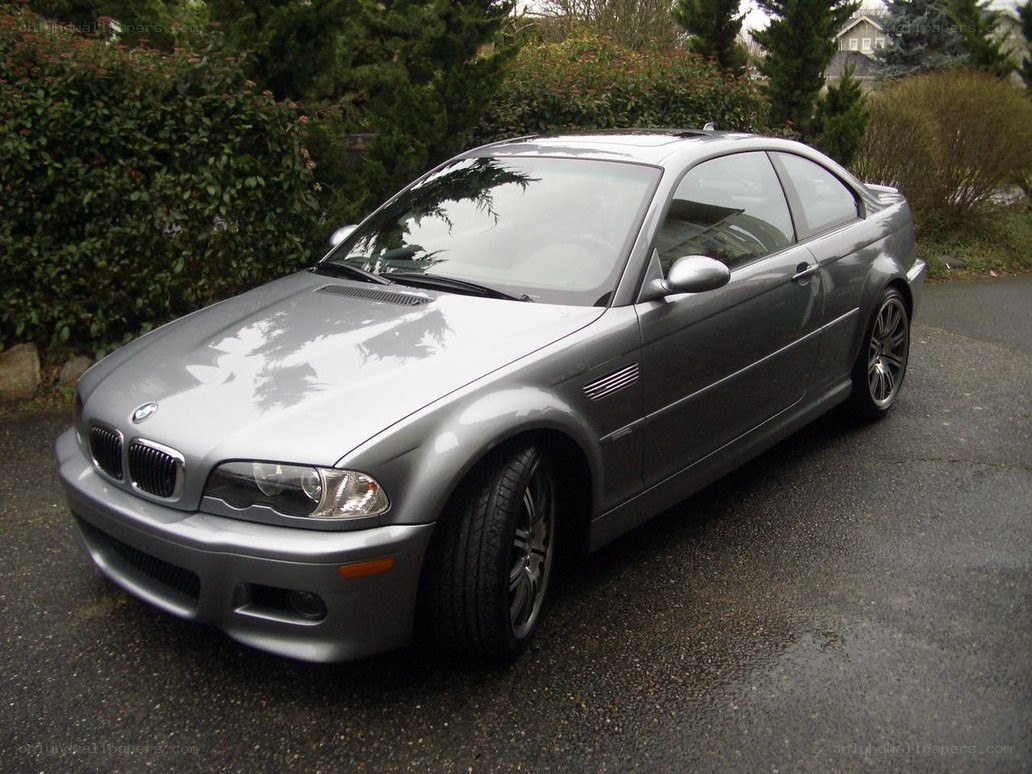 silver bmw m3 coupe