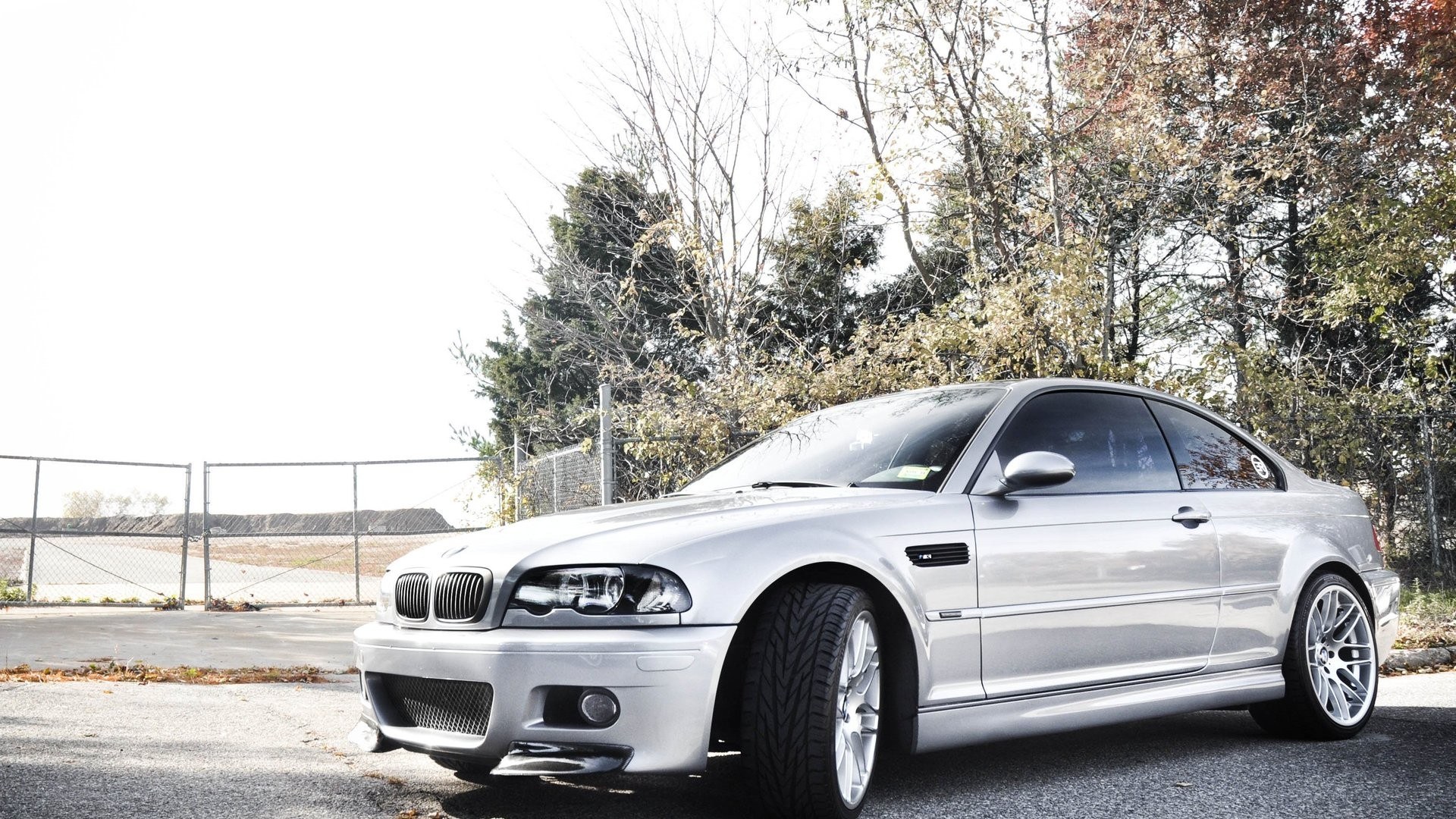 silver bmw m3 coupe