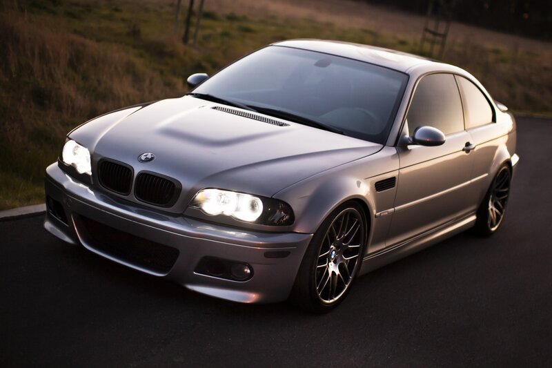 silver bmw m3 coupe