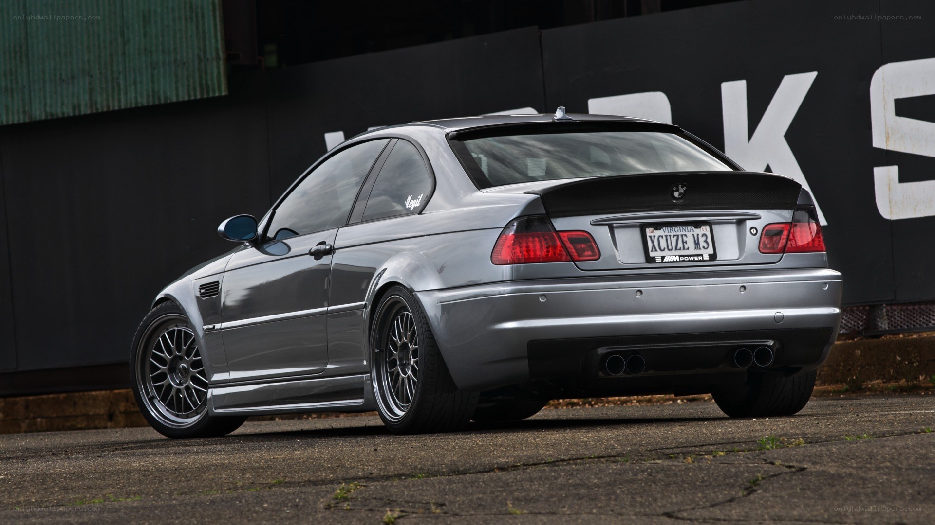 silver bmw m3 coupe