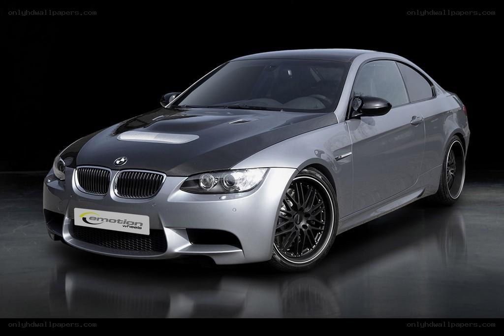Silver BMW M3 coupe