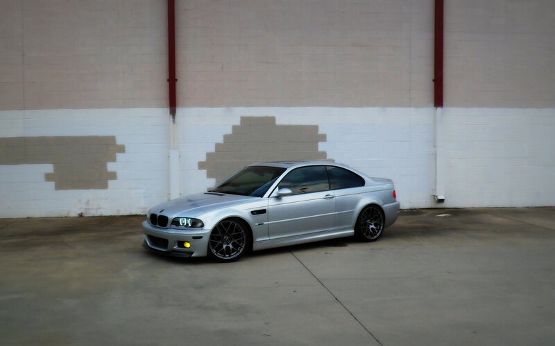Silver BMW M3 Coupe — Calm