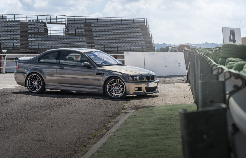Silver BMW M3 Coupe — Gray, Calm