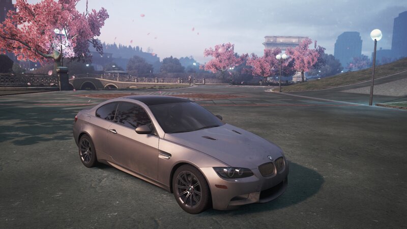 Silver BMW M3 Coupe — Gray, Serene