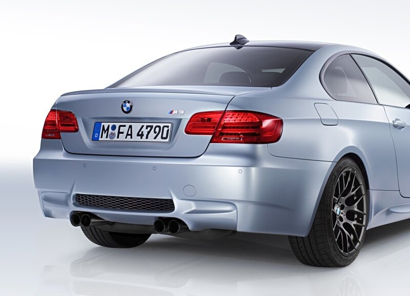 Silver BMW M3 Coupe — Neutral, Photograph, Car, License Plate, Exhaust