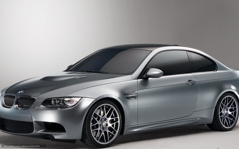 Silver BMW M3 Coupe — Neutral, Photograph