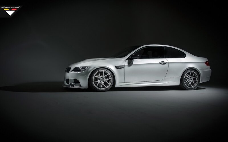 Silver BMW M3 Coupe — White, Dramatic