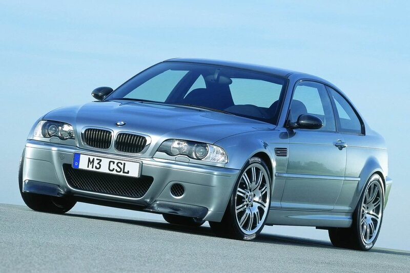 Silver BMW M3 CSL — Calm